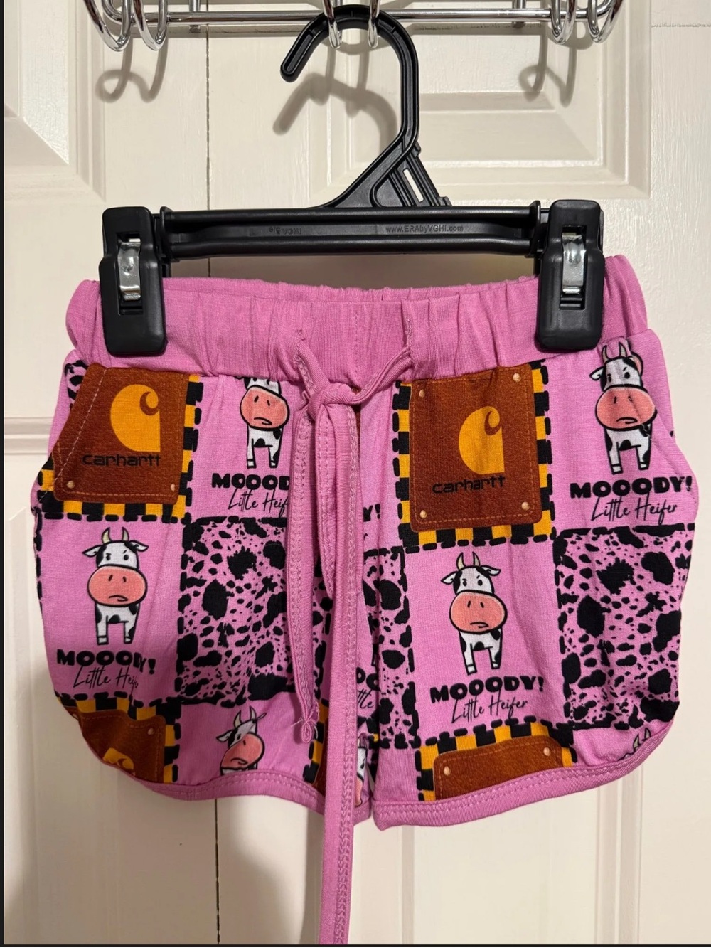 Bamboo Shorts “Moody Little Heifer”